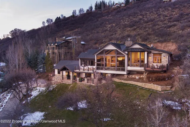 a front view of house with a yard