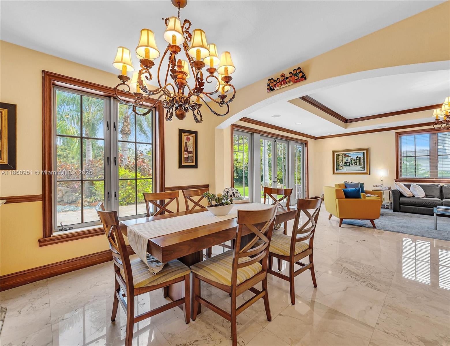13425 Southwest 37th Place Davie, FL 33330 - Photo 34 of 100 a view of a dining room with furniture window and outside view