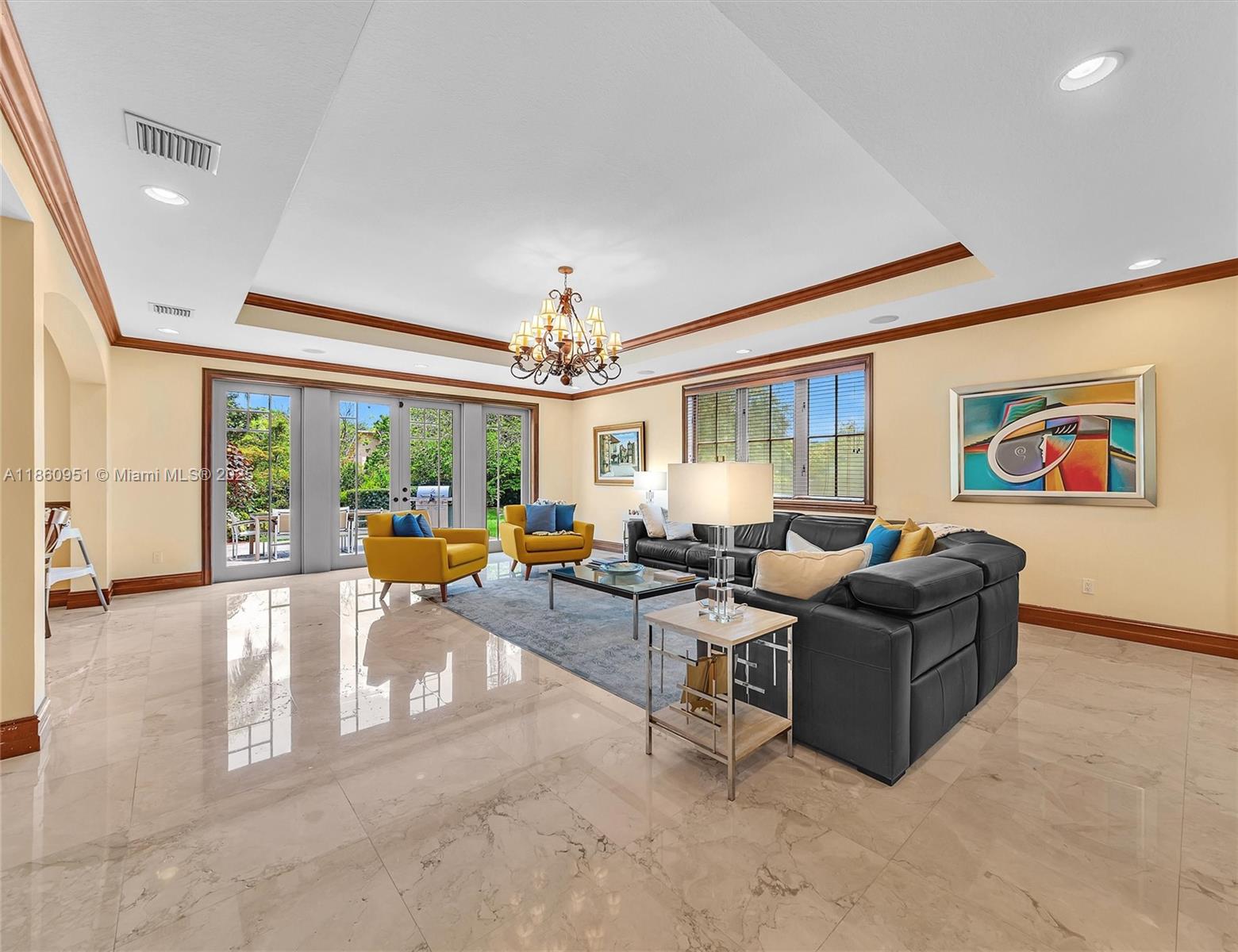 13425 Southwest 37th Place Davie, FL 33330 - Photo 42 of 100 a living room with furniture and a large window