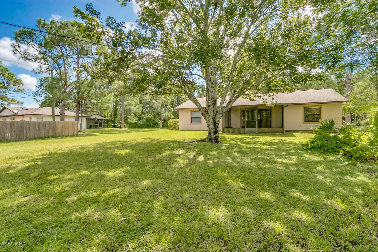 215 Rheine Road Northwest Palm Bay, FL 32907 - Photo 20 of 20 Spacious Backyard