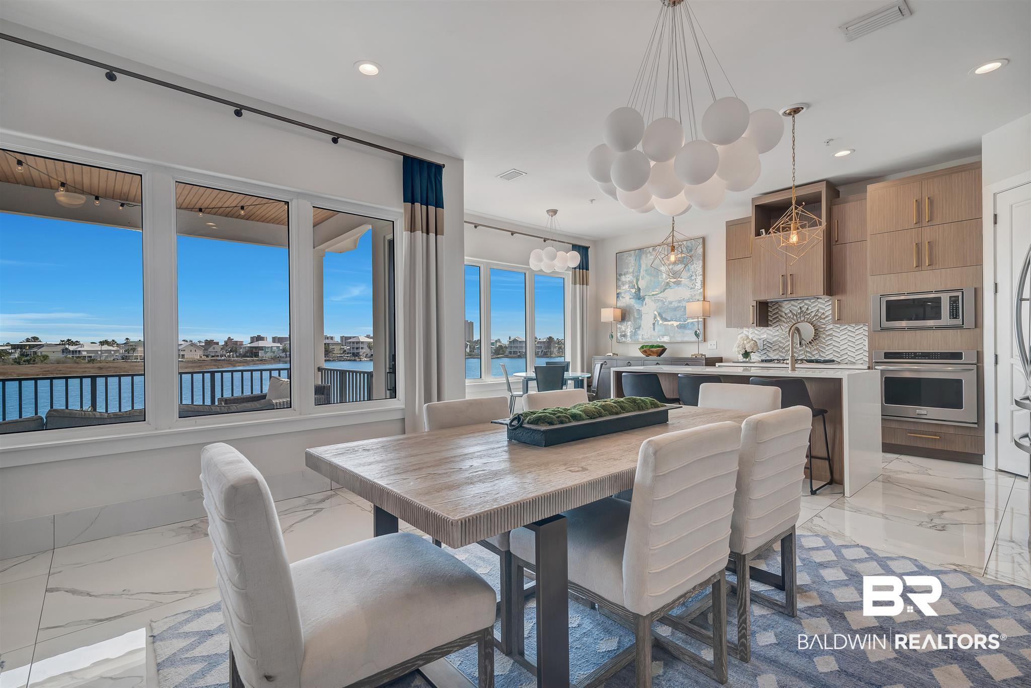 4128 Harbor Road Orange Beach, AL 36561 - Photo 7 of 45 Great Water Views from Living Area