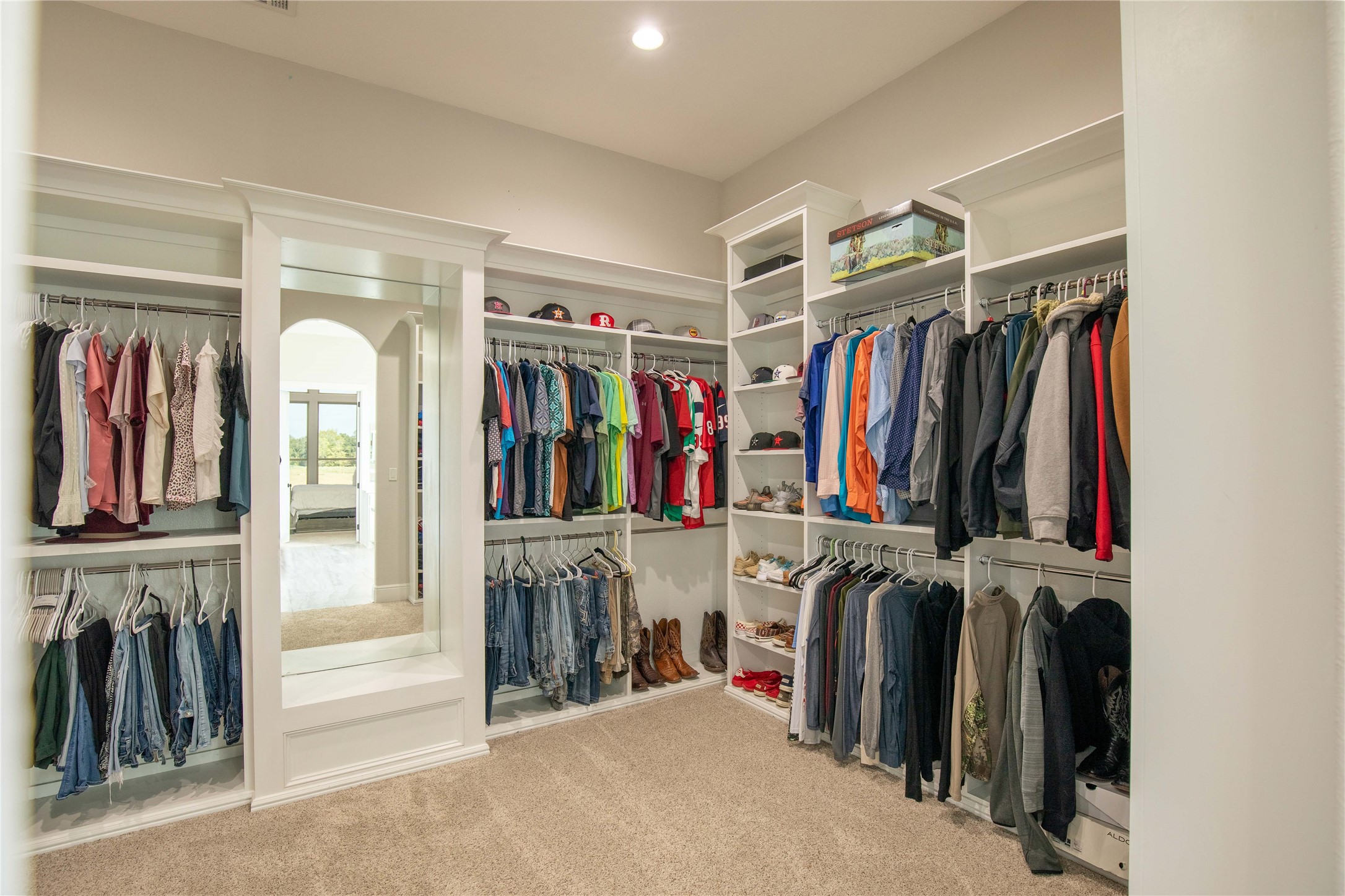 24445 Farm To Market 1887 Hempstead, TX 77445 - Photo 22 of 36 a view of walk in closet with clothes
