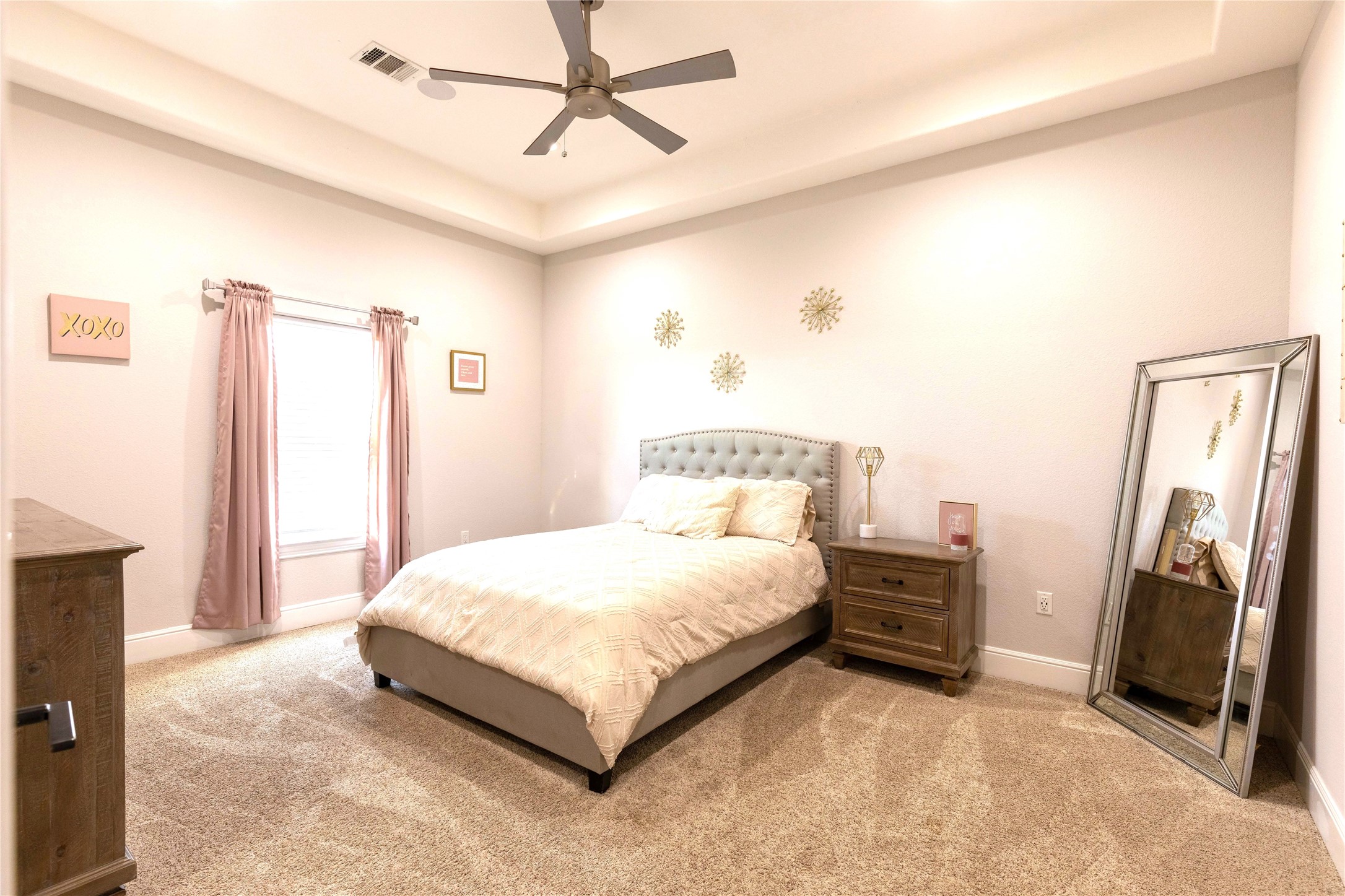 24445 Farm To Market 1887 Hempstead, TX 77445 - Photo 23 of 36 a spacious bedroom with a bed and a walk in closet