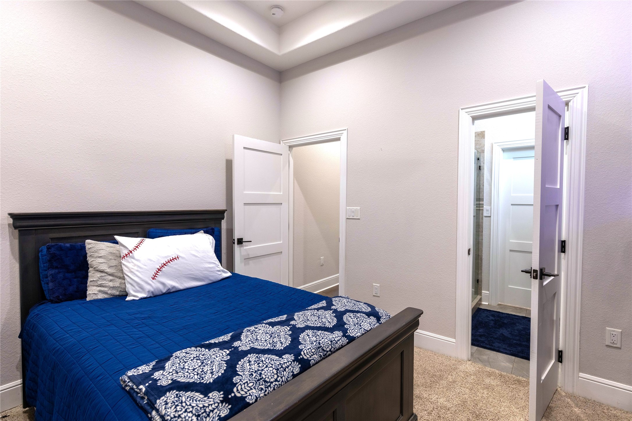 24445 Farm To Market 1887 Hempstead, TX 77445 - Photo 24 of 36 a bedroom with a bed and a night stand