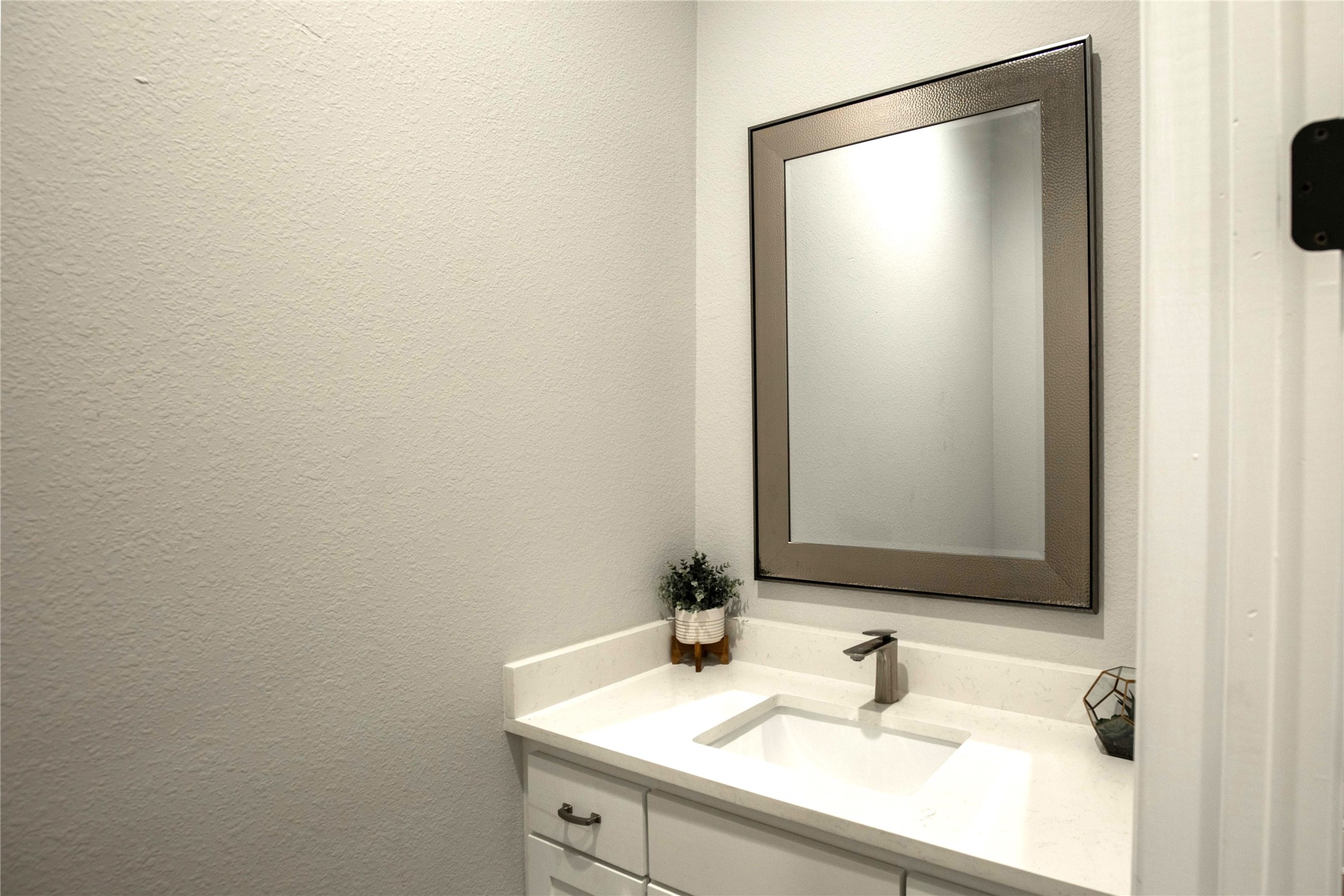 24445 Farm To Market 1887 Hempstead, TX 77445 - Photo 30 of 36 a bathroom with a sink and a mirror