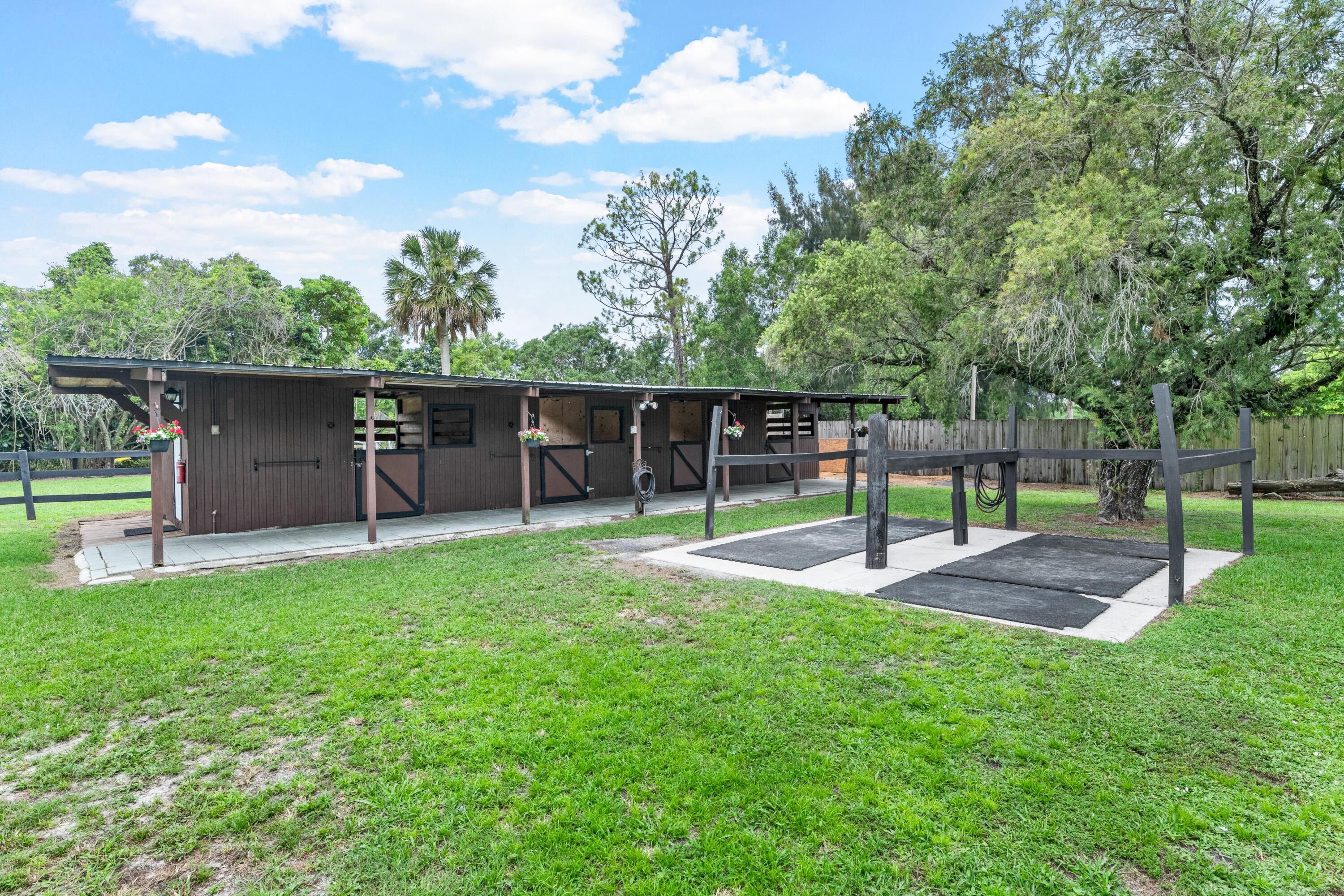 14536 N Road Loxahatchee Groves, FL 33470 - Photo 69 of 79 4 Stall Barn with Feed/Tack Room