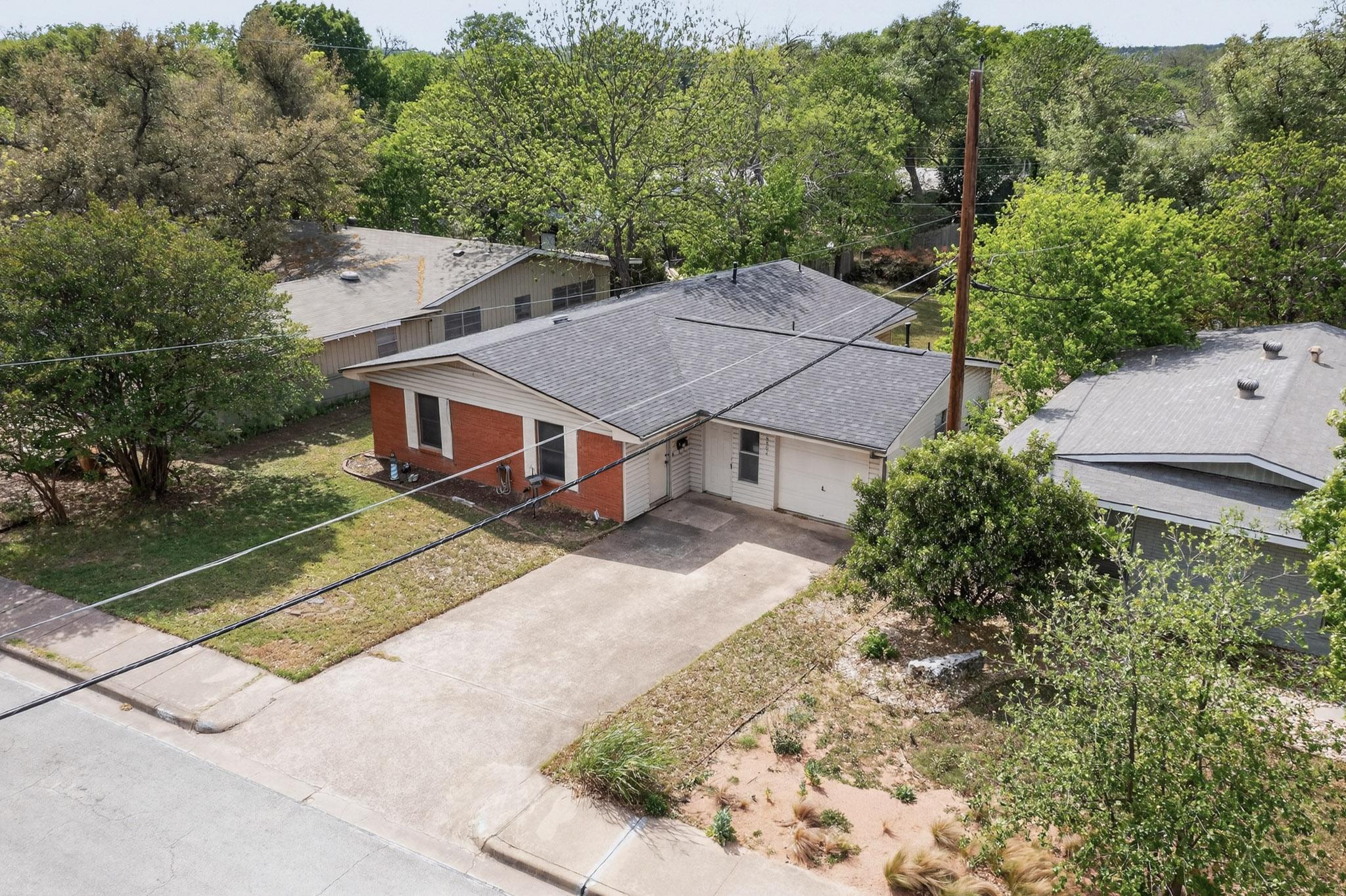 6808 Daugherty Street Austin, TX 78757 - Photo 5 of 20 an aerial view of a house