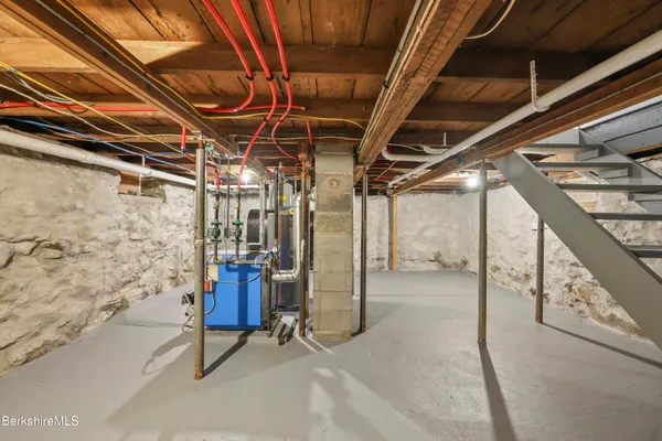 a view of storage and utility room
