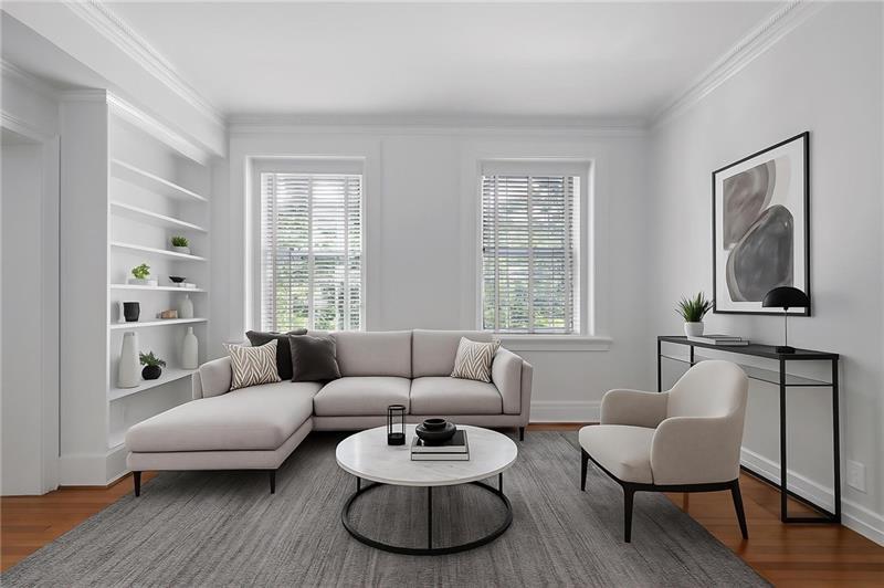 1 South Prado Northeast, Unit 1 Atlanta, GA 30309 - Photo 9 of 21 a living room with furniture and a window