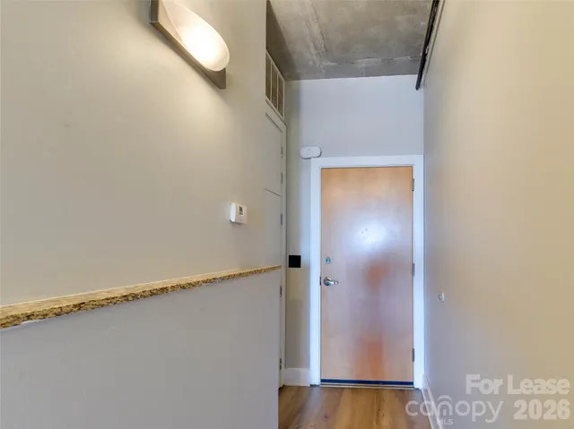 a view of a small space