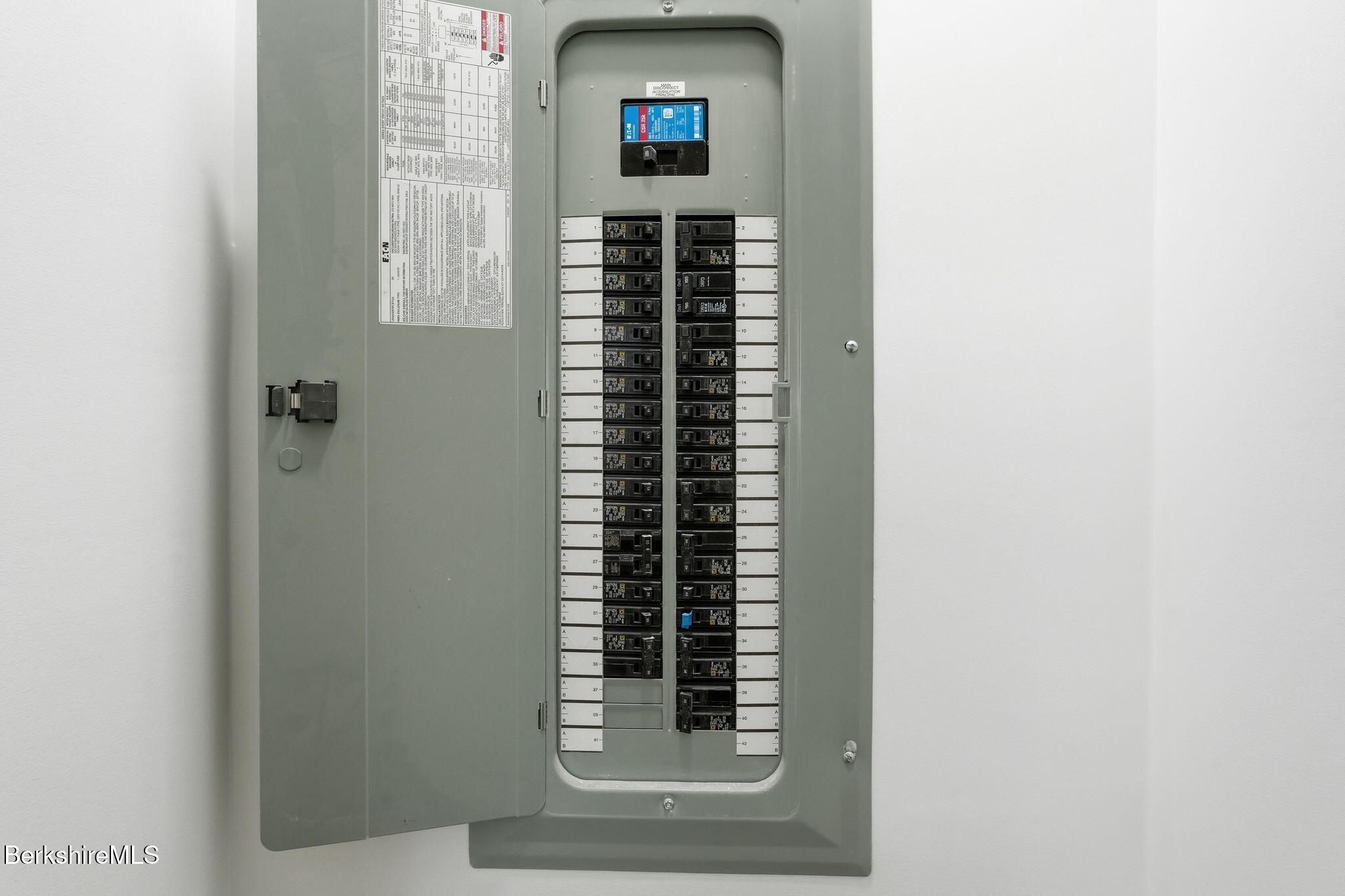 349 North Washington State Road Washington, MA 01223 - Photo 43 of 57 Electrical panel
