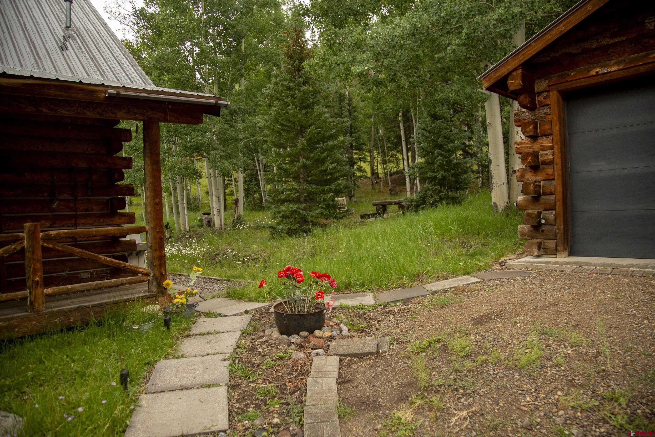 2150 Usfs 521 Road, Unit 18A Creede, CO 81130 - Photo 23 of 31 a view of a house with a yard