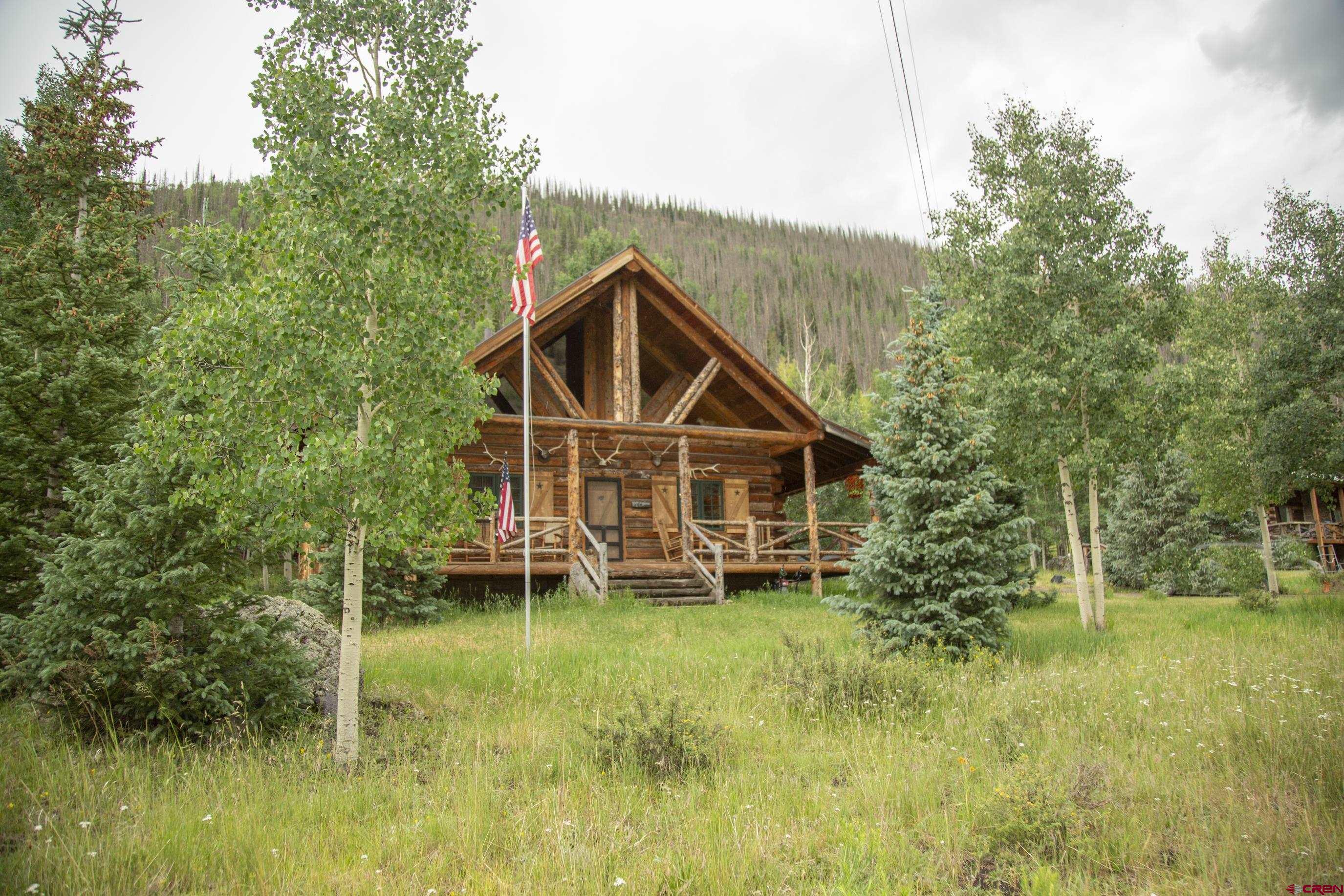 2150 Usfs 521 Road, Unit 18A Creede, CO 81130 - Photo 25 of 31 a view of a house with a yard