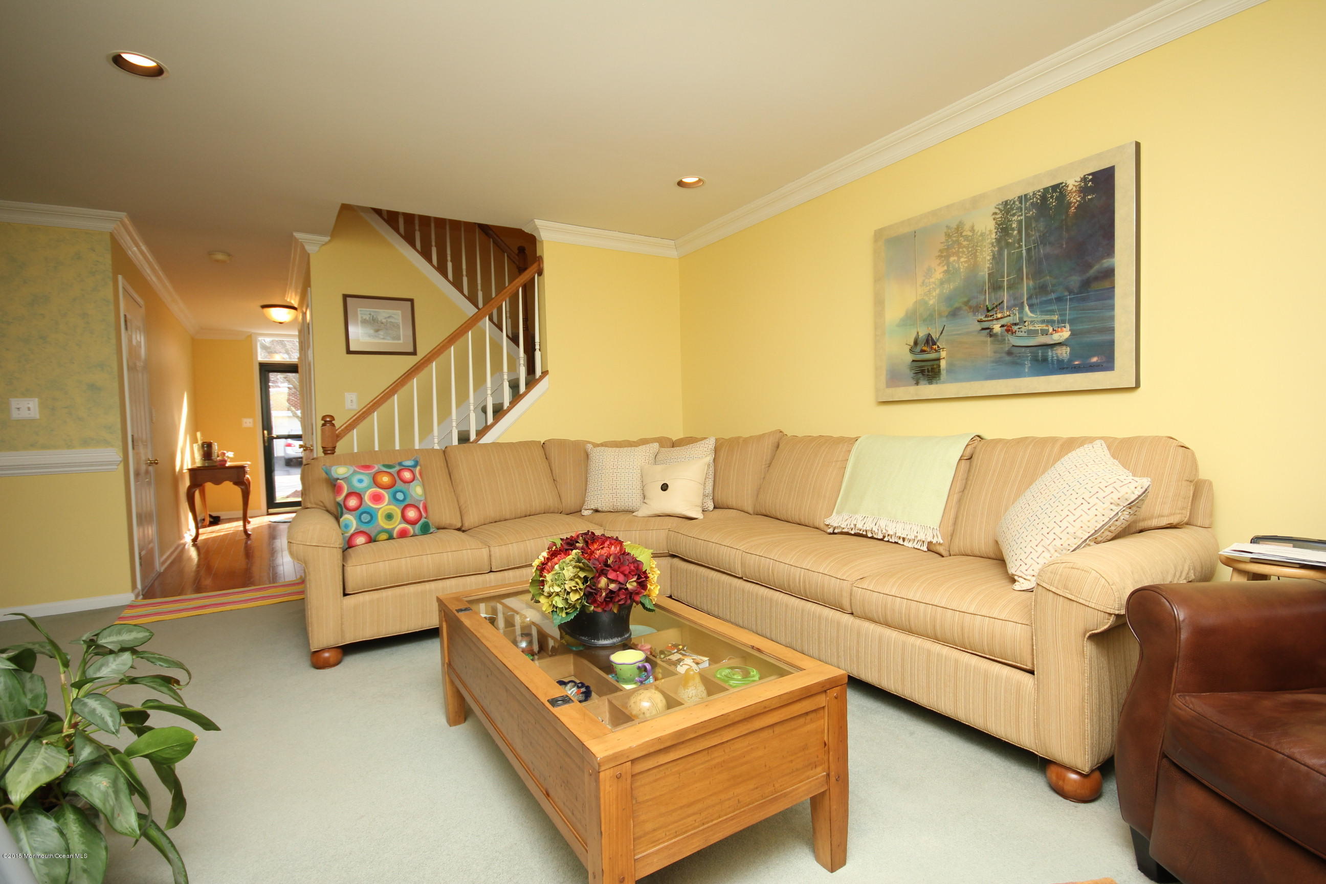 Living Room showing foyer