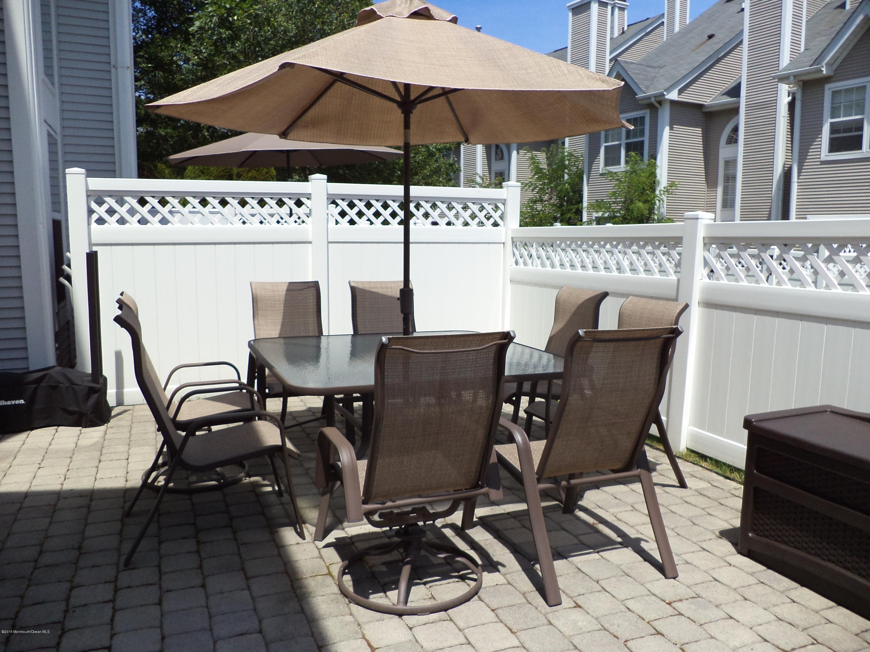 2 Oxford Road Holmdel, NJ 07733 - Photo 16 of 17 Paver Patio - Accessible from Kitchen