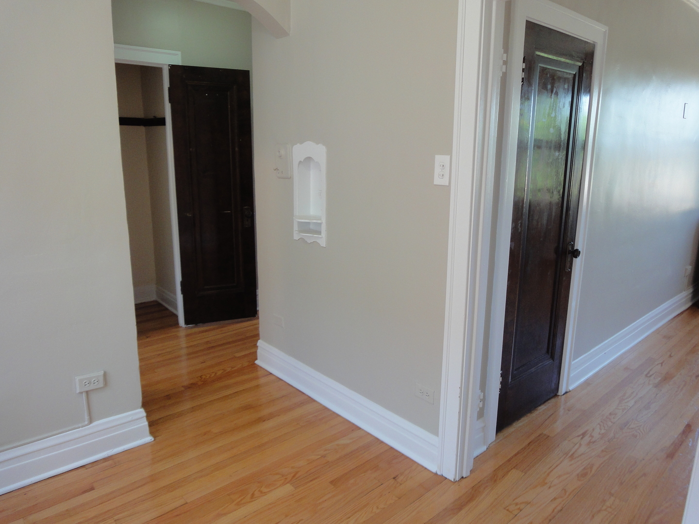 1941 Grove Avenue, Unit 201 Berwyn, IL 60402 - Photo 10 of 13 an empty room with wooden floor and closet