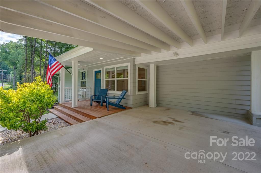 111 Jervey Road Tryon, NC 28782 - Photo 29 of 34 a view of a porch
