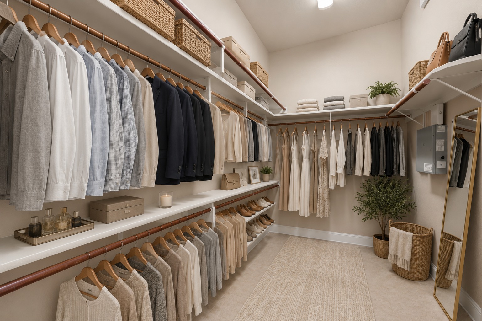3903 Remington Road Cedar Park, TX 78613 - Photo 12 of 29 Ample shelving and hanging space defines this well-appointed walk-in closet.