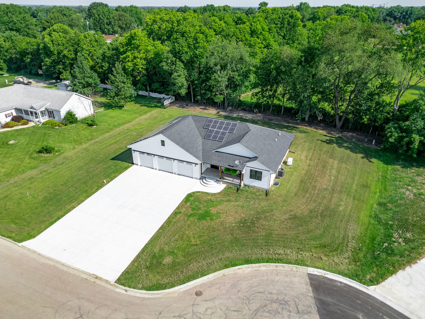102 Sunset Lane Prophetstown, IL 61277 - Photo 36 of 41 an aerial view of a house