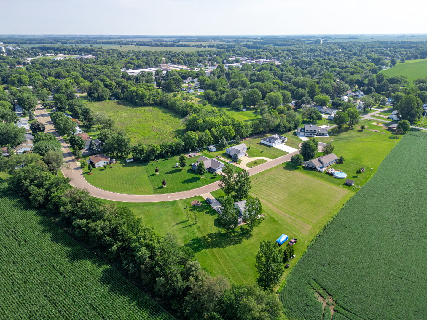 102 Sunset Lane Prophetstown, IL 61277 - Photo 41 of 41 an aerial view of residential houses with outdoor space and trees