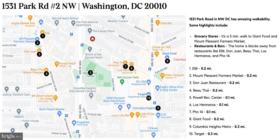 1531 Park Road Northwest, Unit 2 Washington, DC 20010 - Photo 20 of 23