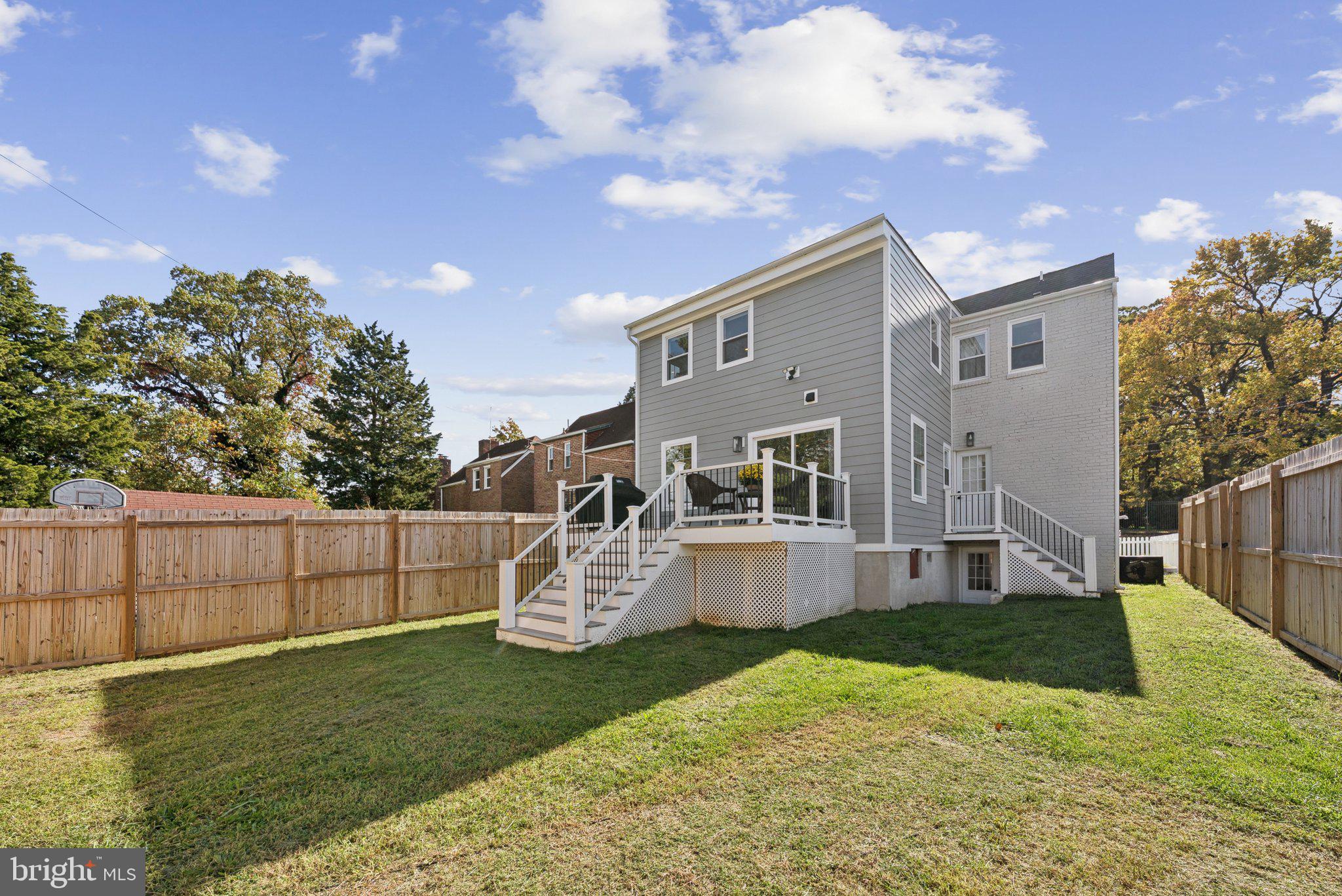 2116 R Street Northeast Washington, DC 20002 - Photo 4 of 42 Deck and yard with off street pkg possible