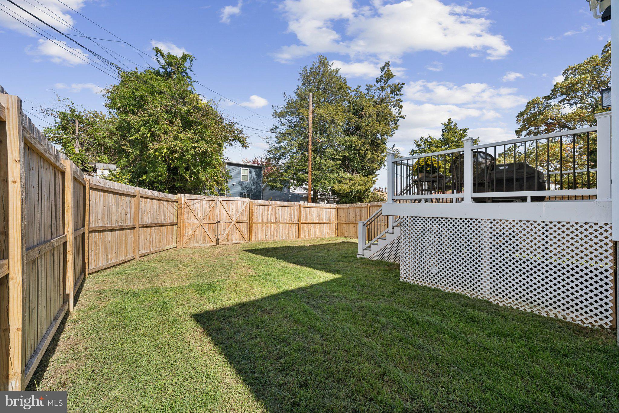 2116 R Street Northeast Washington, DC 20002 - Photo 5 of 42 Fully fenced in yard perfect for pets
