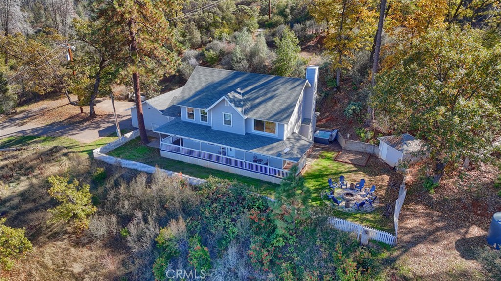 5197 Colorado Road Midpines, CA 95345 - Photo 2 of 47 an aerial view of a house with a yard