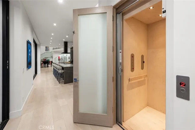 a view of a porch with furniture