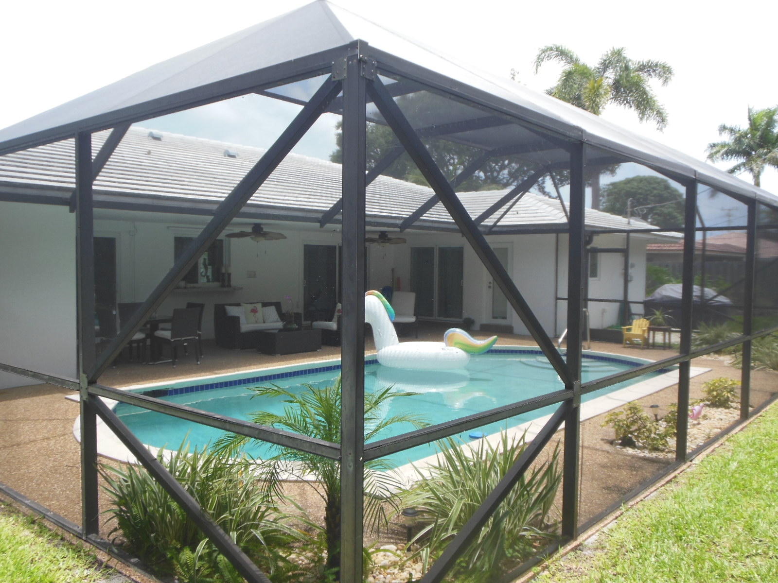1365 Southwest 12th Avenue Boca Raton, FL 33486 - Photo 33 of 36 Dome Screened Pool