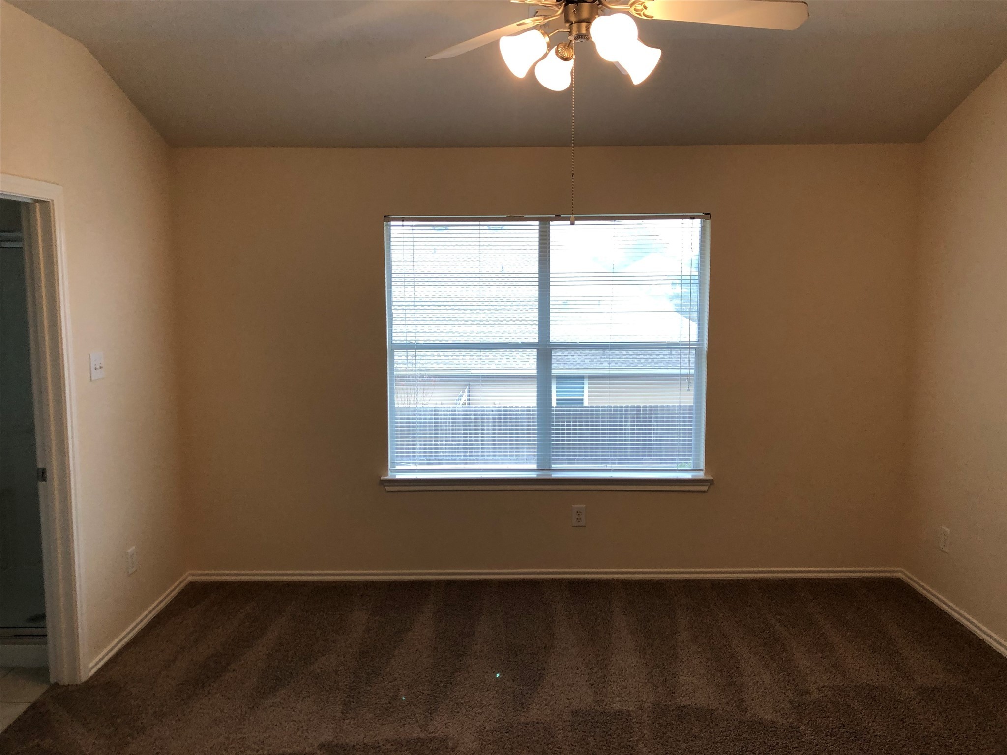 5639 Stonecloud Lane Katy, TX 77494 - Photo 21 of 43 Upstairs Master Bedroom with ceiling fan and light kit.