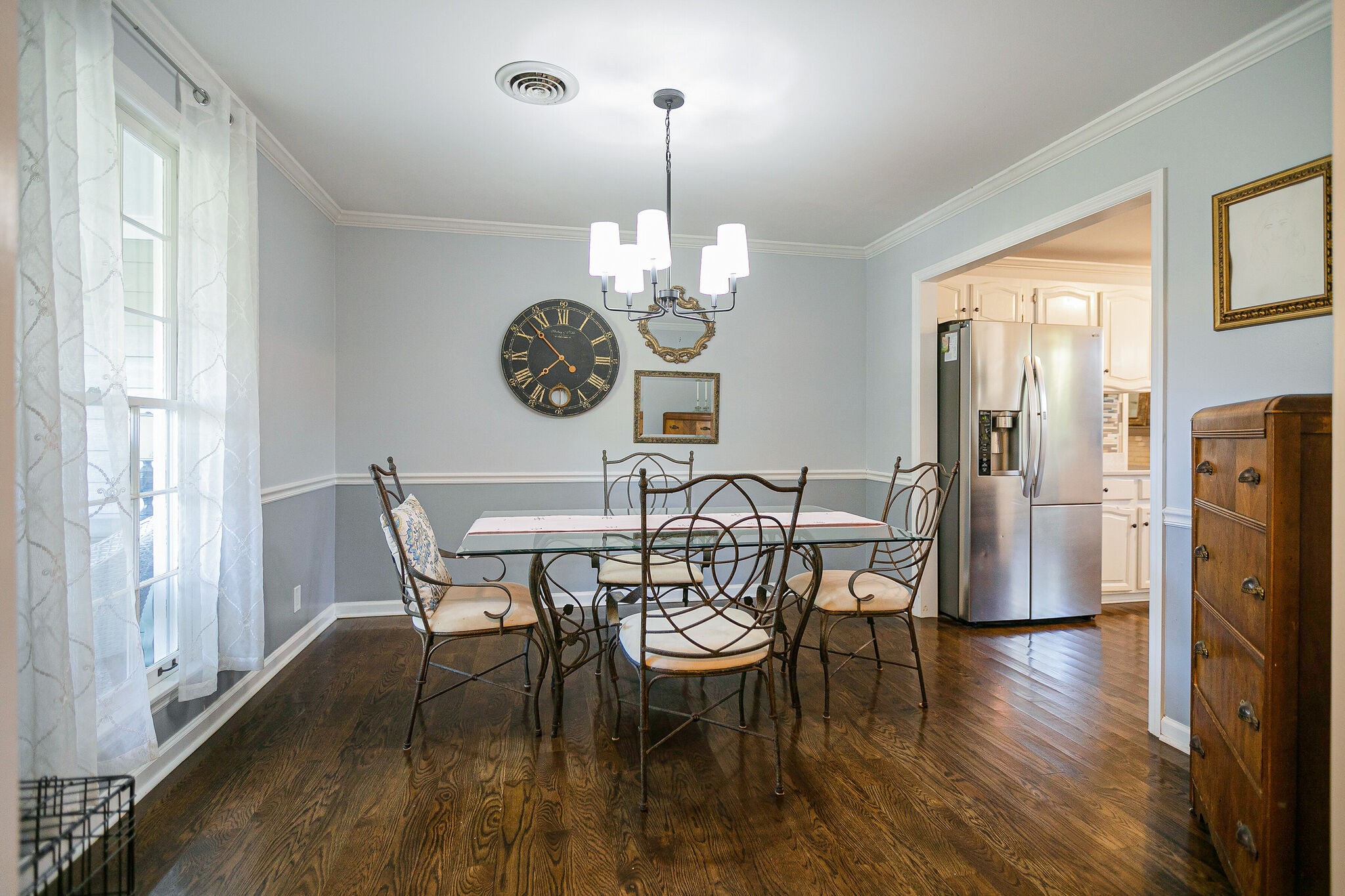 212 Gloucester Street Franklin, TN 37064 - Photo 6 of 23 a view of a dining room with furniture window and wooden floor