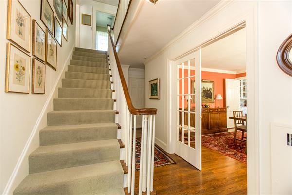 58 Lincoln Road Wellesley, MA 02481 - Photo 7 of 15 a view of an entryway with staircase