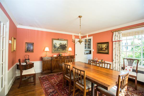 58 Lincoln Road Wellesley, MA 02481 - Photo 8 of 15 a view of a dining room with furniture window and outside view