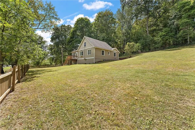 a view of outdoor space and yard
