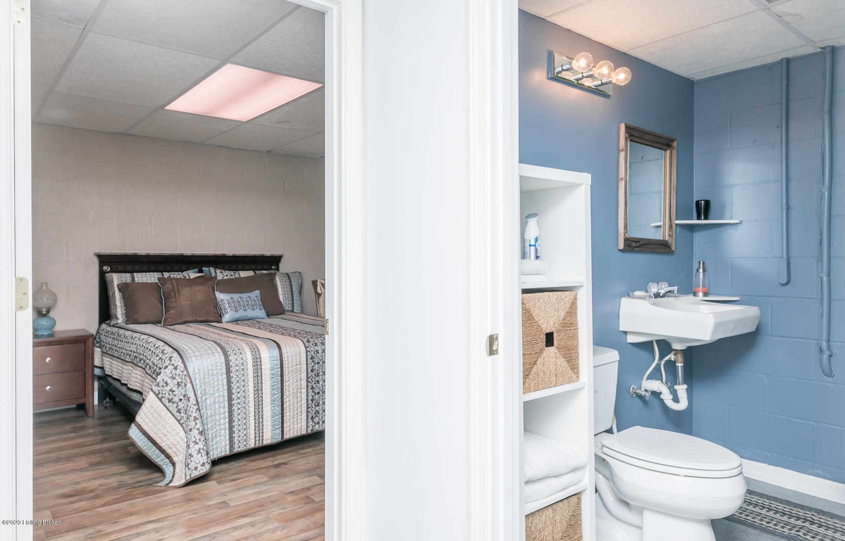 4007 Waddy Road Waddy, KY 40076 - Photo 29 of 41 Lower Level Bedroom/Bathroom