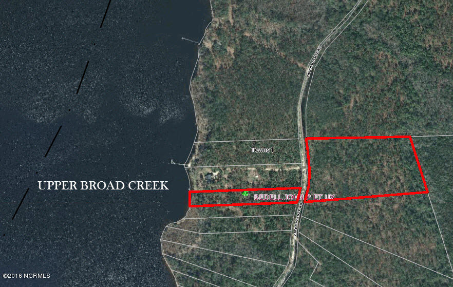 Lot 8 Creek Pointe Road New Bern, NC 28560 - Photo 2 of 13 aerial view of lot 8 creek pointe road