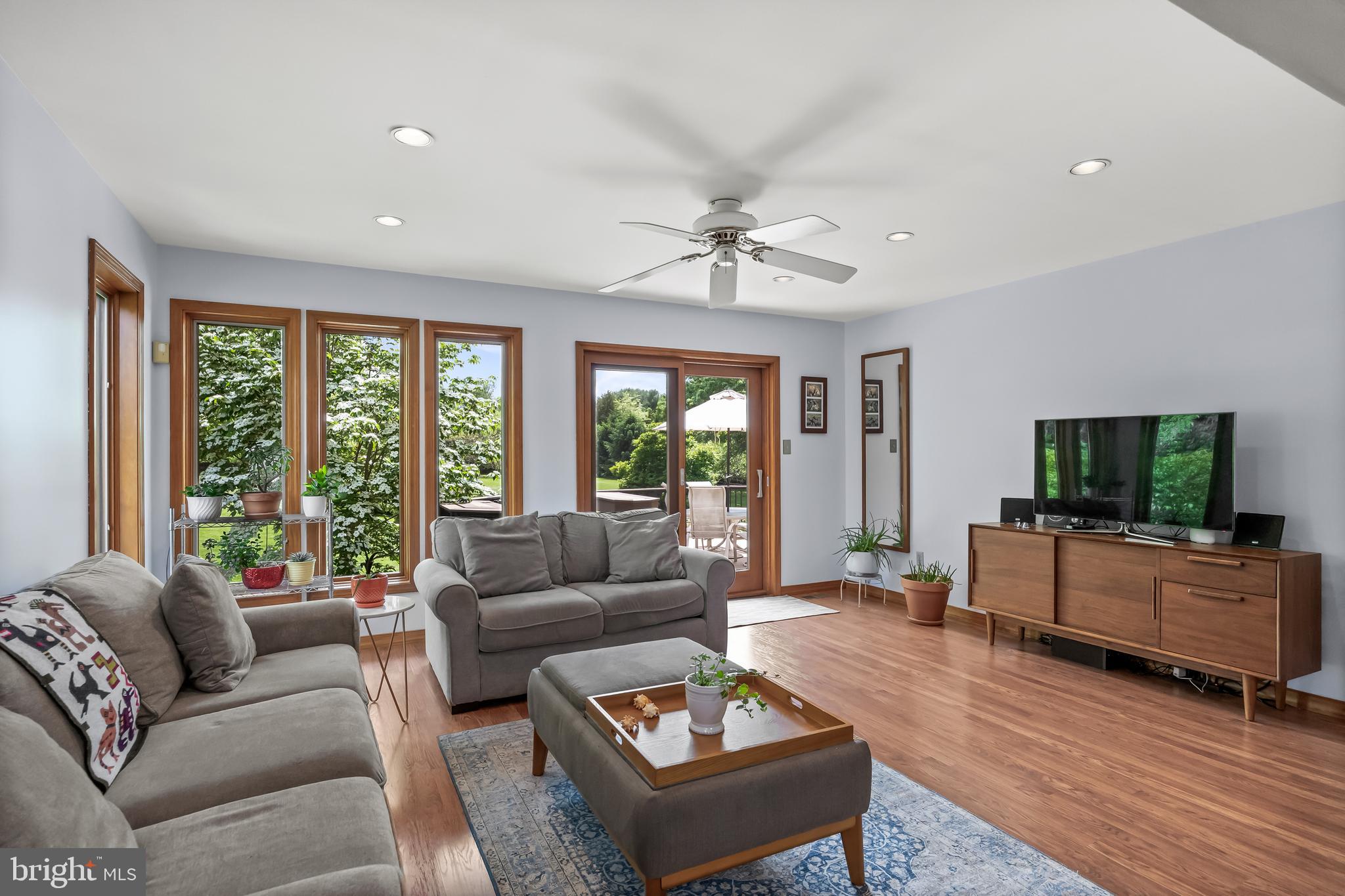 10 Marriott Drive Lumberton, NJ 08048 - Photo 21 of 60 a living room with furniture flat screen tv and a large window