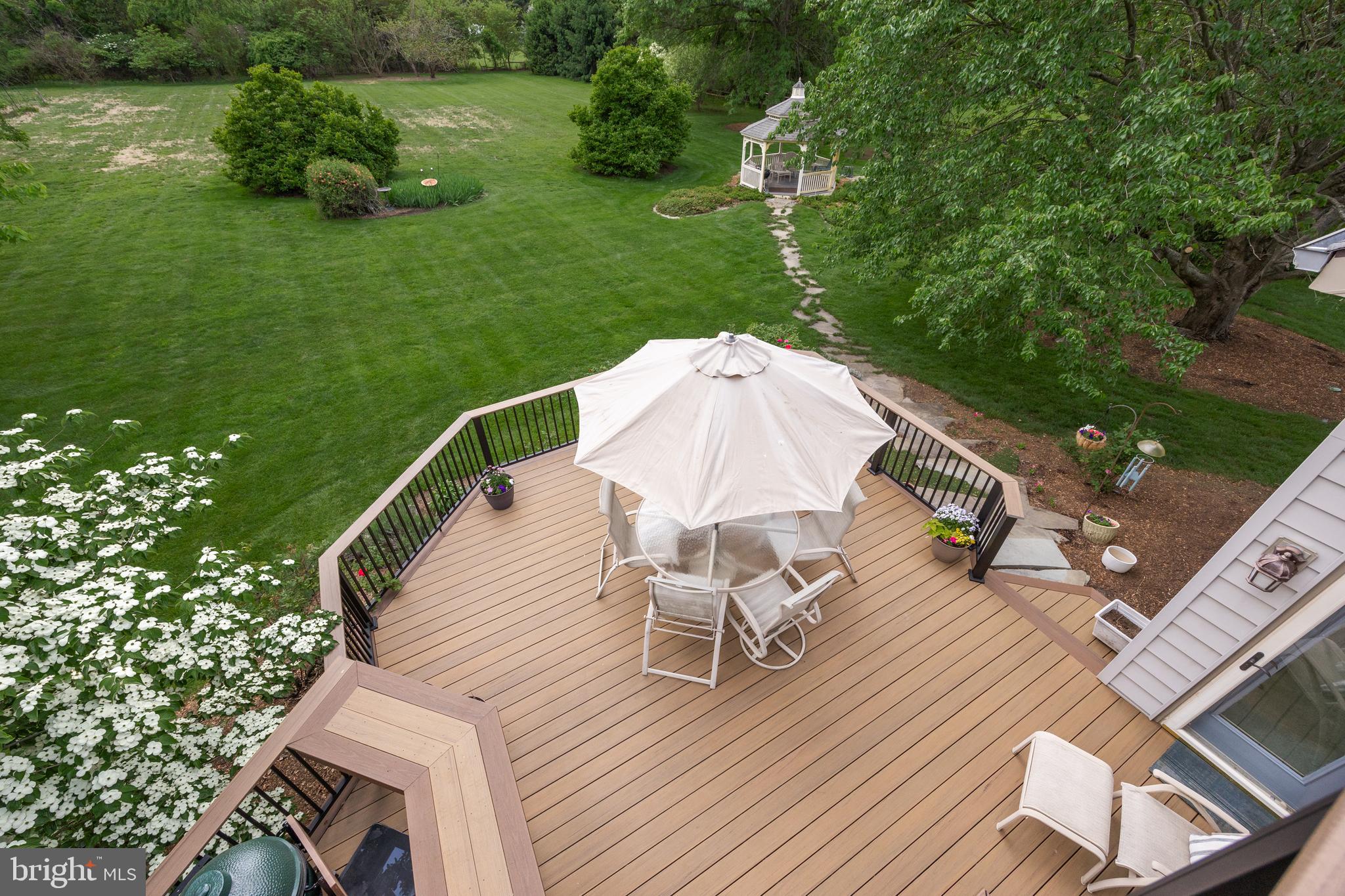 10 Marriott Drive Lumberton, NJ 08048 - Photo 46 of 60 a view of a wooden deck and a patio