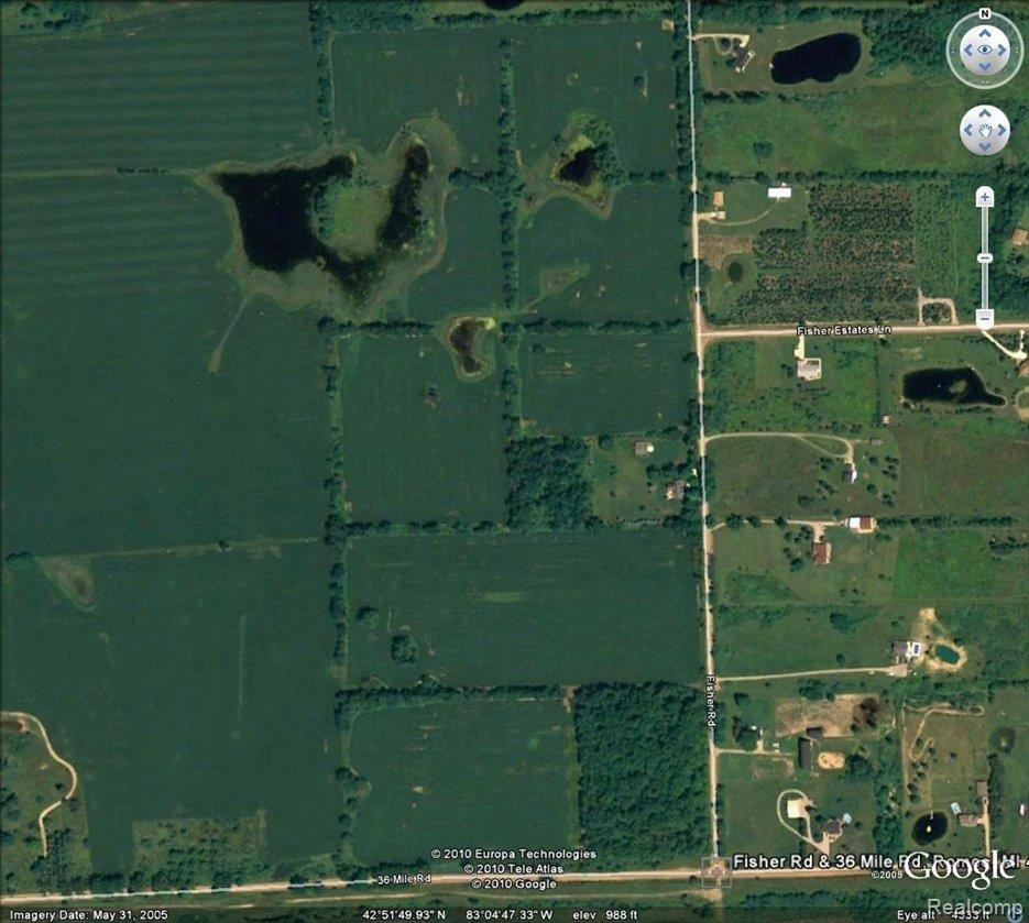 78051 Fisher Parcel F Road Romeo, MI 48065 - Photo 1 of 1 36 & Fisher Google Earth