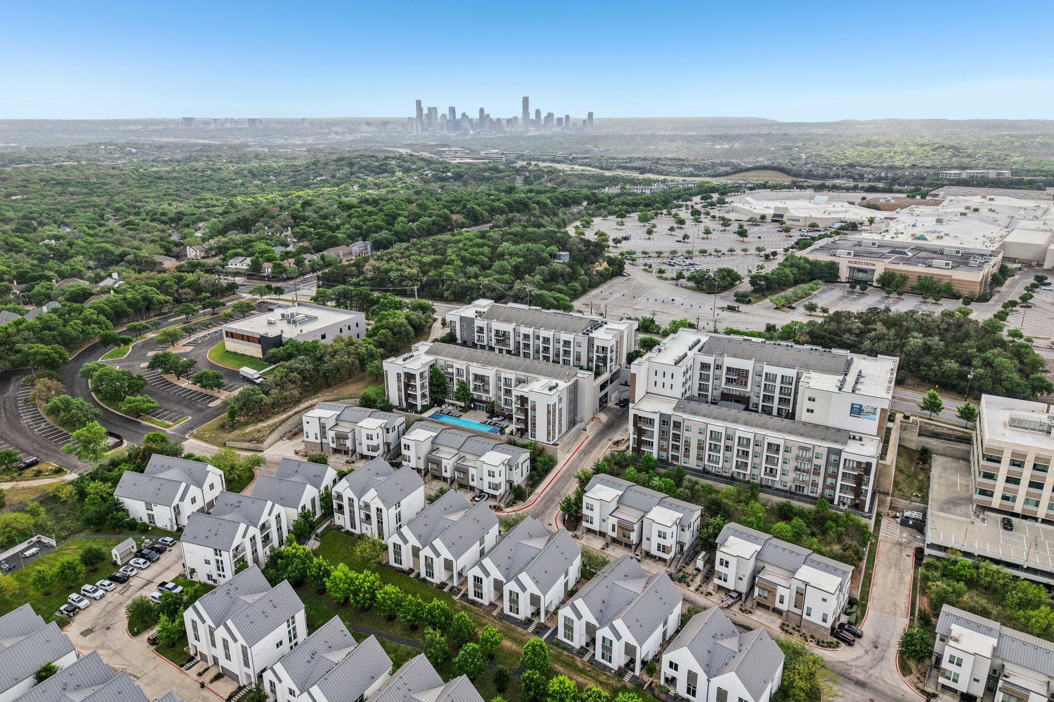 2518 Watkins Way Austin, TX 78746 - Photo 26 of 28 an aerial view of a city