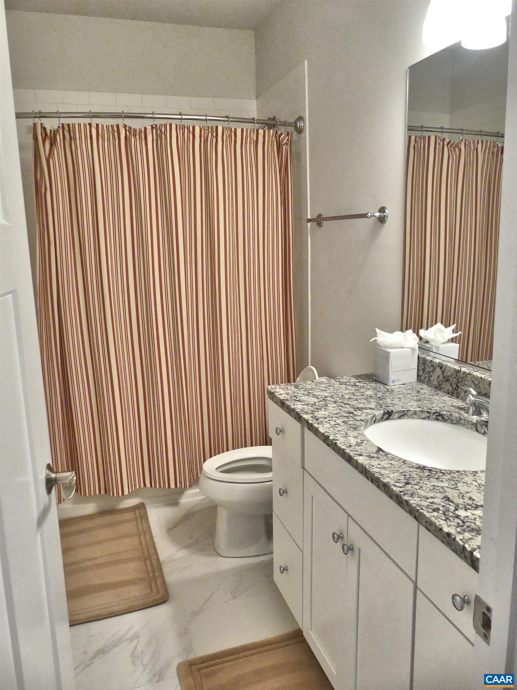 1318 Free State Drive Charlottesville, VA 22901 - Photo 39 of 46 a bathroom with a granite countertop sink and a toilet