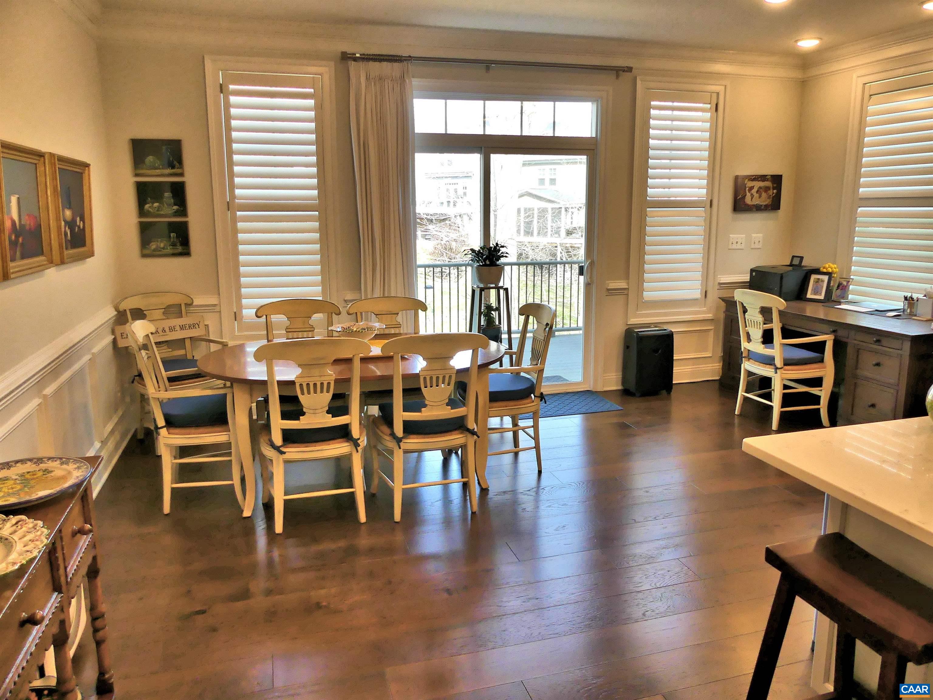 1318 Free State Drive Charlottesville, VA 22901 - Photo 10 of 46 a view of a dining room with furniture and wooden floor