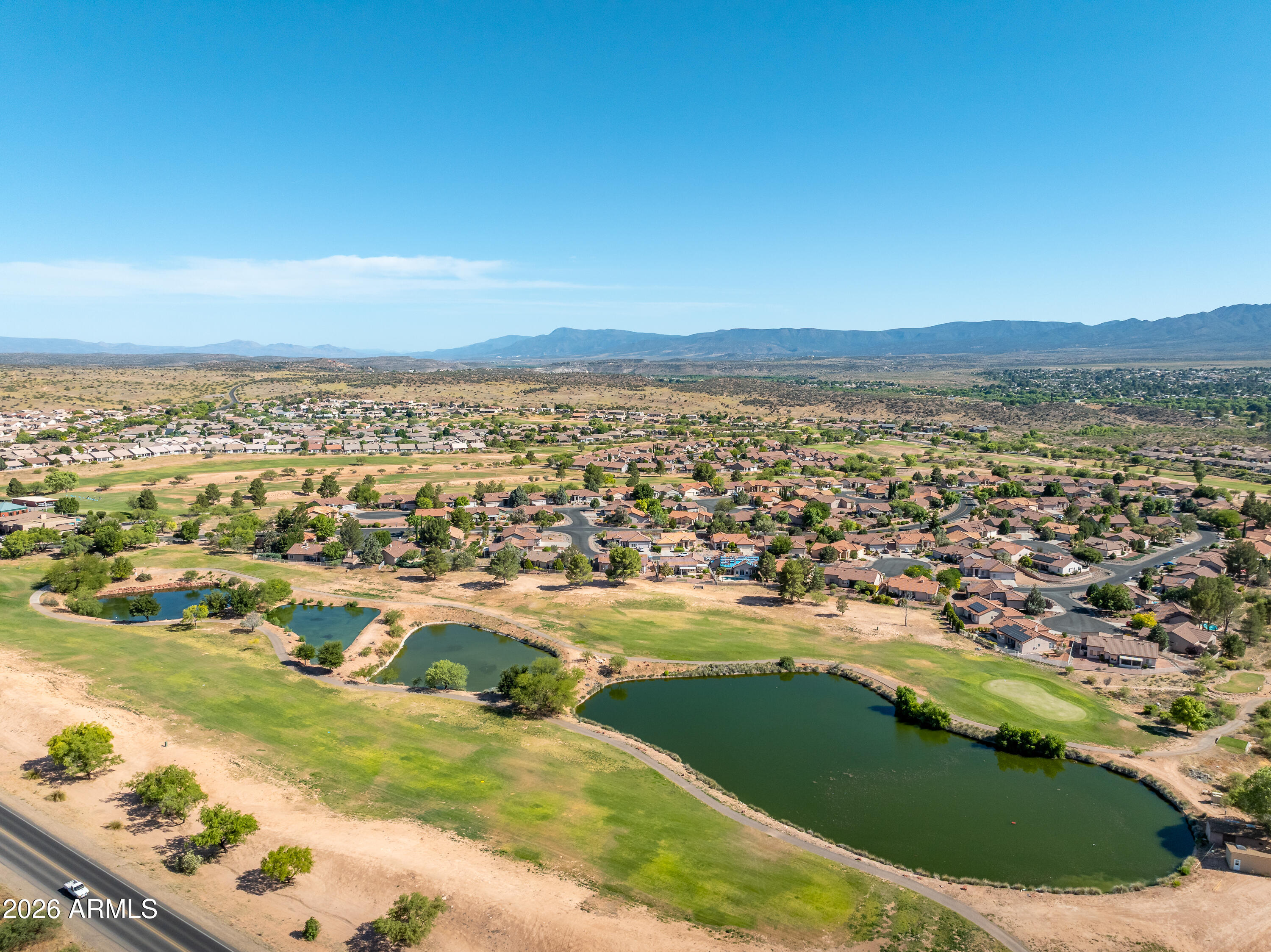 718 South Wandering River Road Cornville, AZ 86325 - Photo 4 of 41 an aerial view of residential building and ocean view