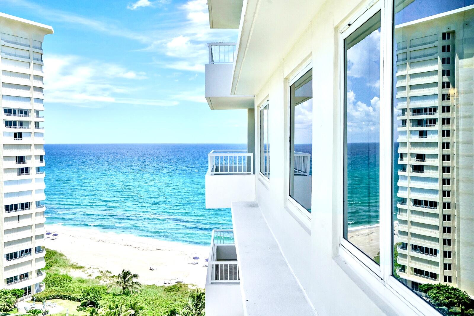 600 South Ocean Boulevard, Unit 1405 Boca Raton, FL 33432 - Photo 11 of 40 TERRACE/OCEAN VIEWS