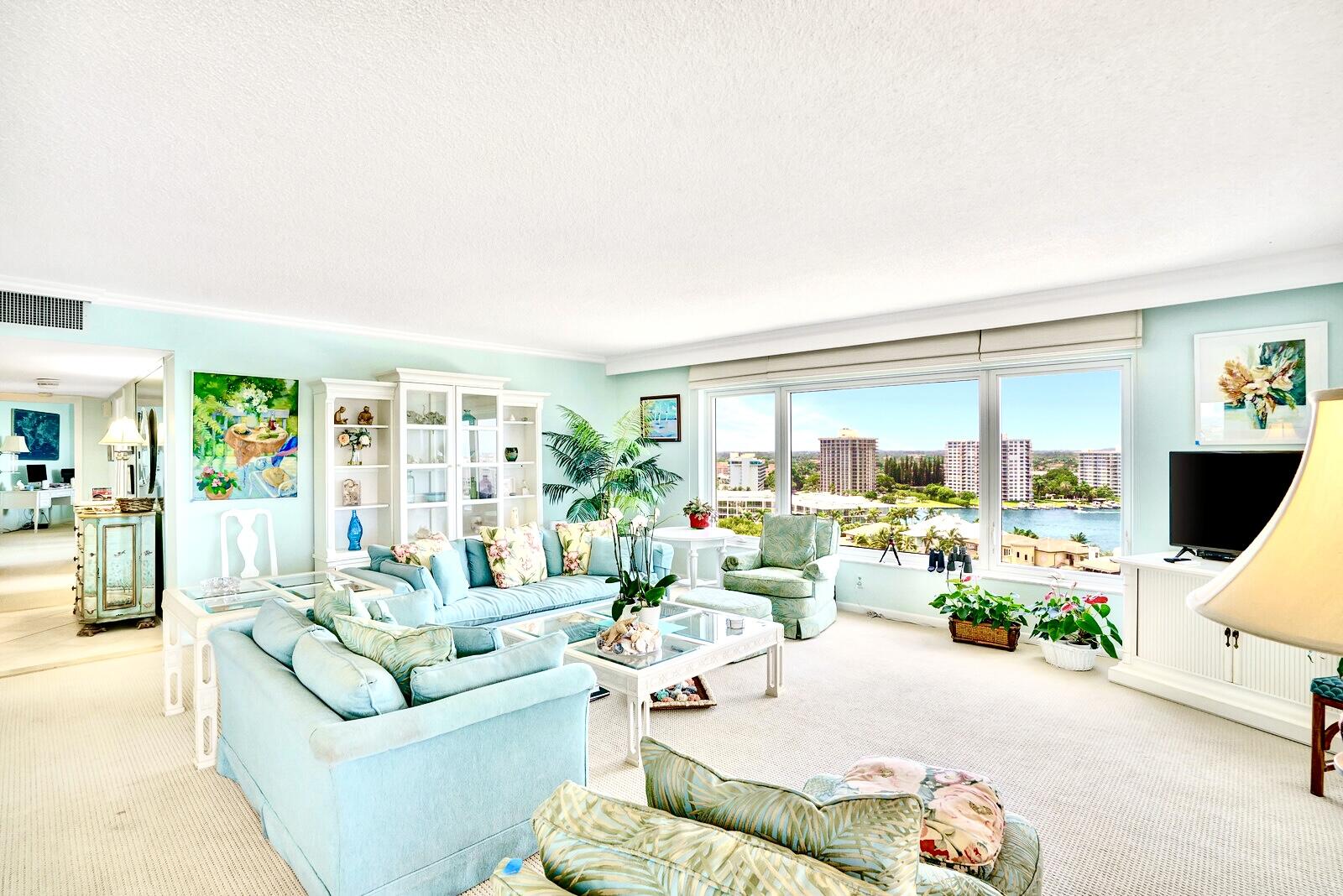 600 South Ocean Boulevard, Unit 1405 Boca Raton, FL 33432 - Photo 30 of 40 Living Room