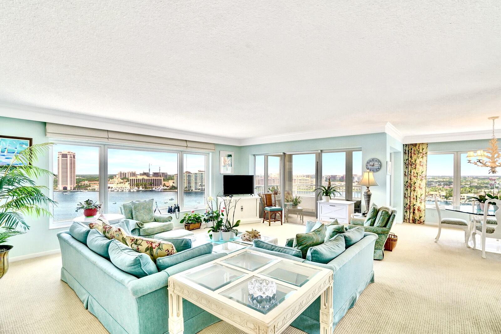 600 South Ocean Boulevard, Unit 1405 Boca Raton, FL 33432 - Photo 31 of 40 Living Room