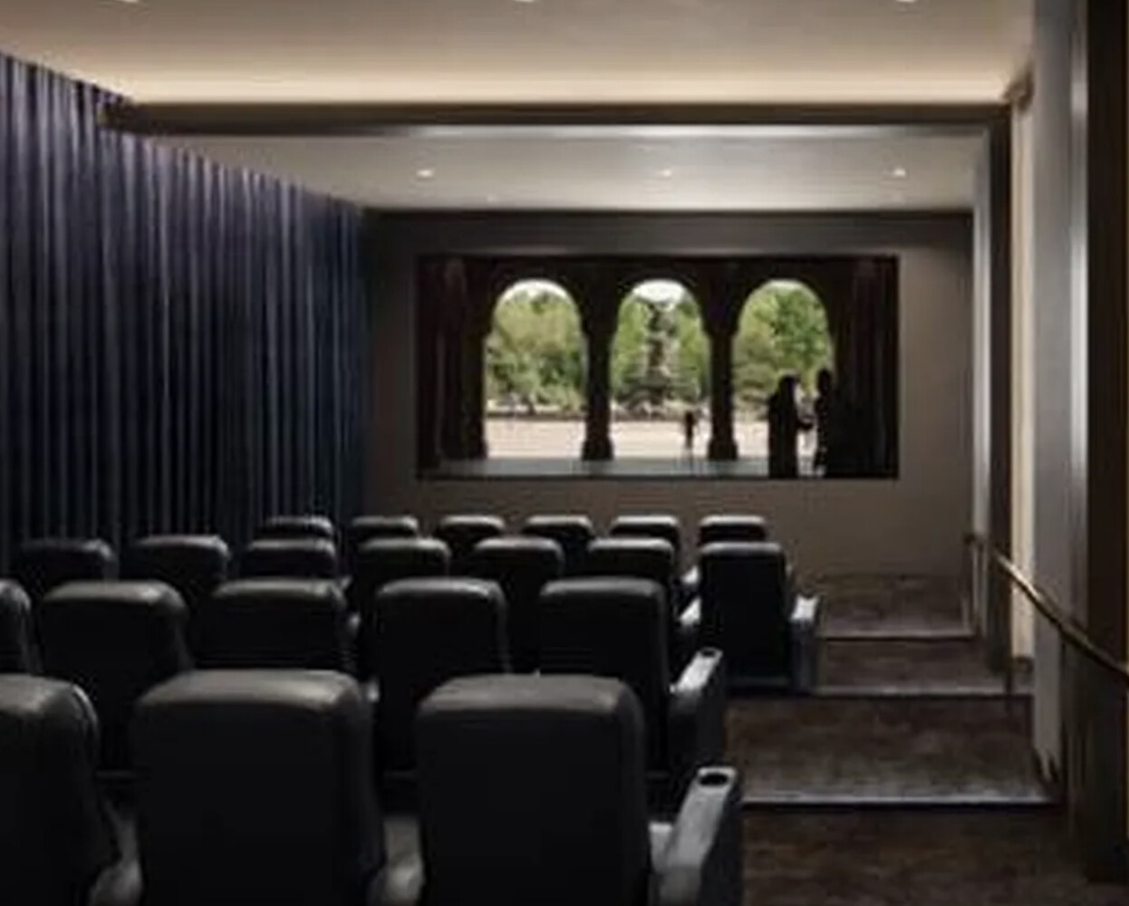 50 West 66th Street, Unit 7G Manhattan, NY 10023 - Photo 3 of 21 a living room with furniture and a large window