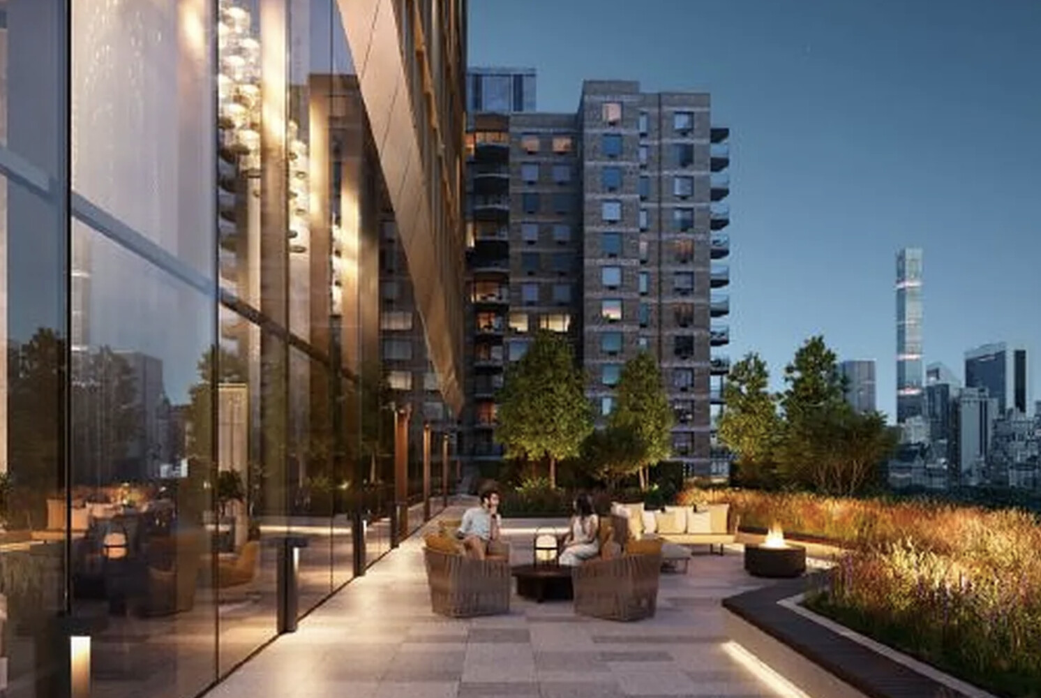 50 West 66th Street, Unit 7G Manhattan, NY 10023 - Photo 9 of 21 a view of tall buildings