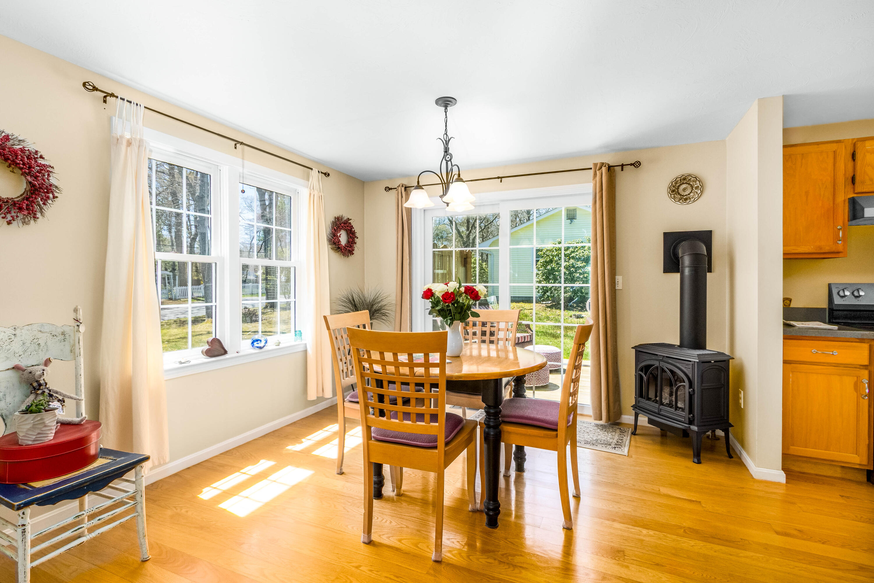 5 Raspberry Lane Marstons Mills, MA 02648 - Photo 5 of 29 a view of a dining room with furniture window and outside view